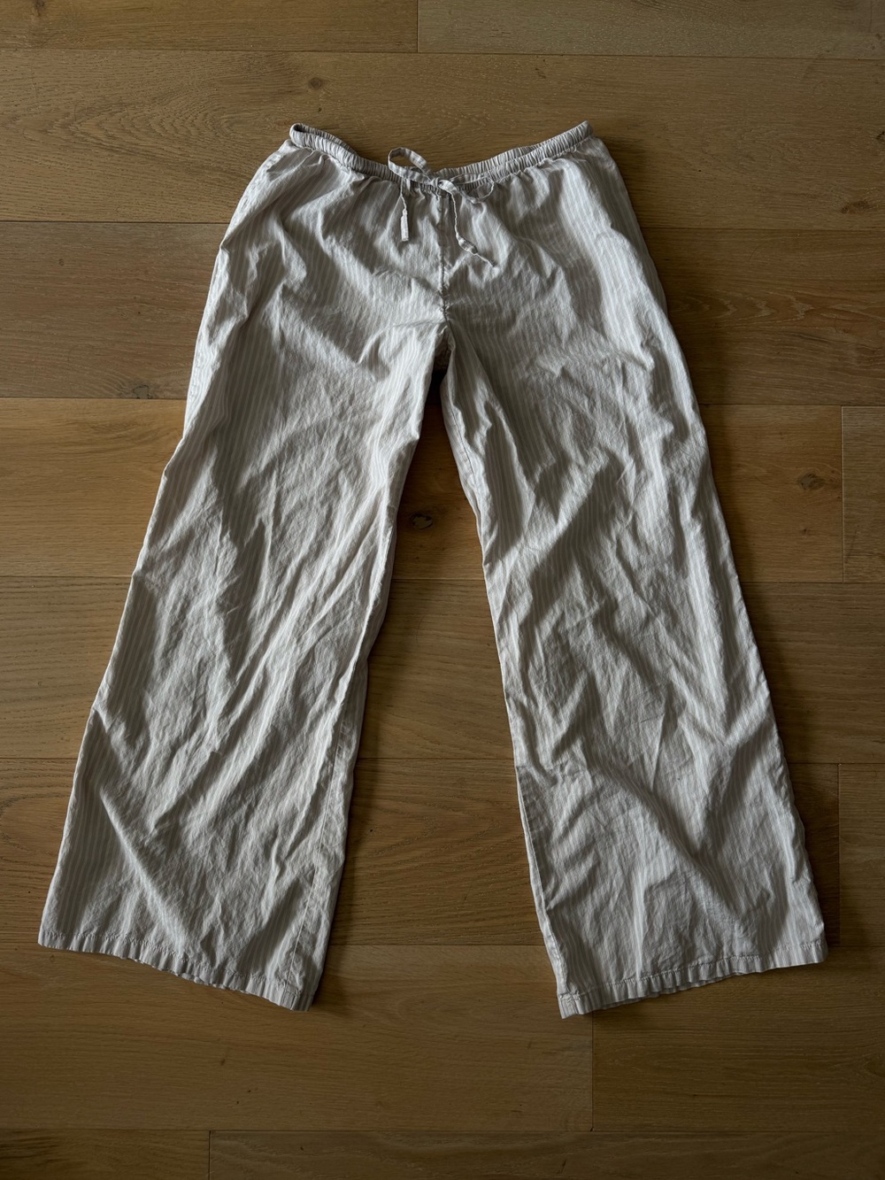 Drawstring Striped Pants - Picture 2 of 5